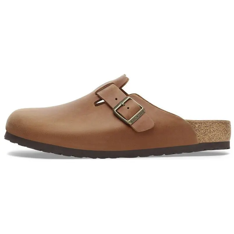 Сандалии Boston Oiled Leather 'Cognac' Birkenstock, Brown