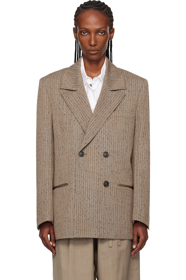 

Róhe Коричневый двубортный пиджак