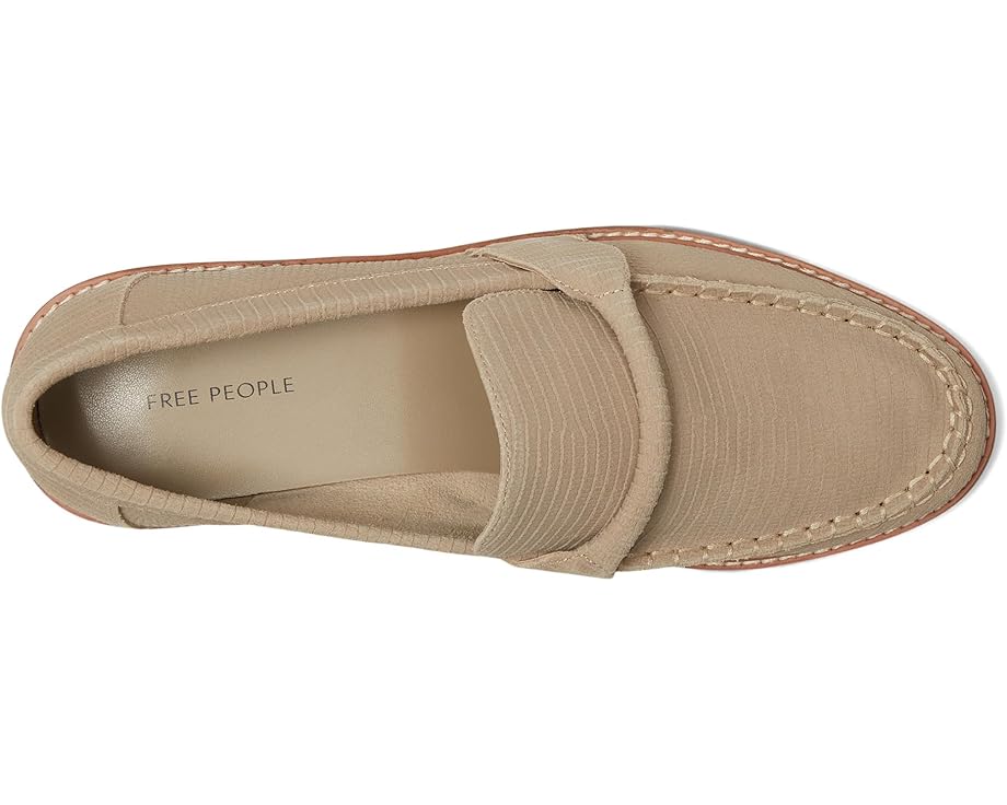 Лоферы Free People Bedford Loafers, цвет Oiled Silt Suede — фото 2