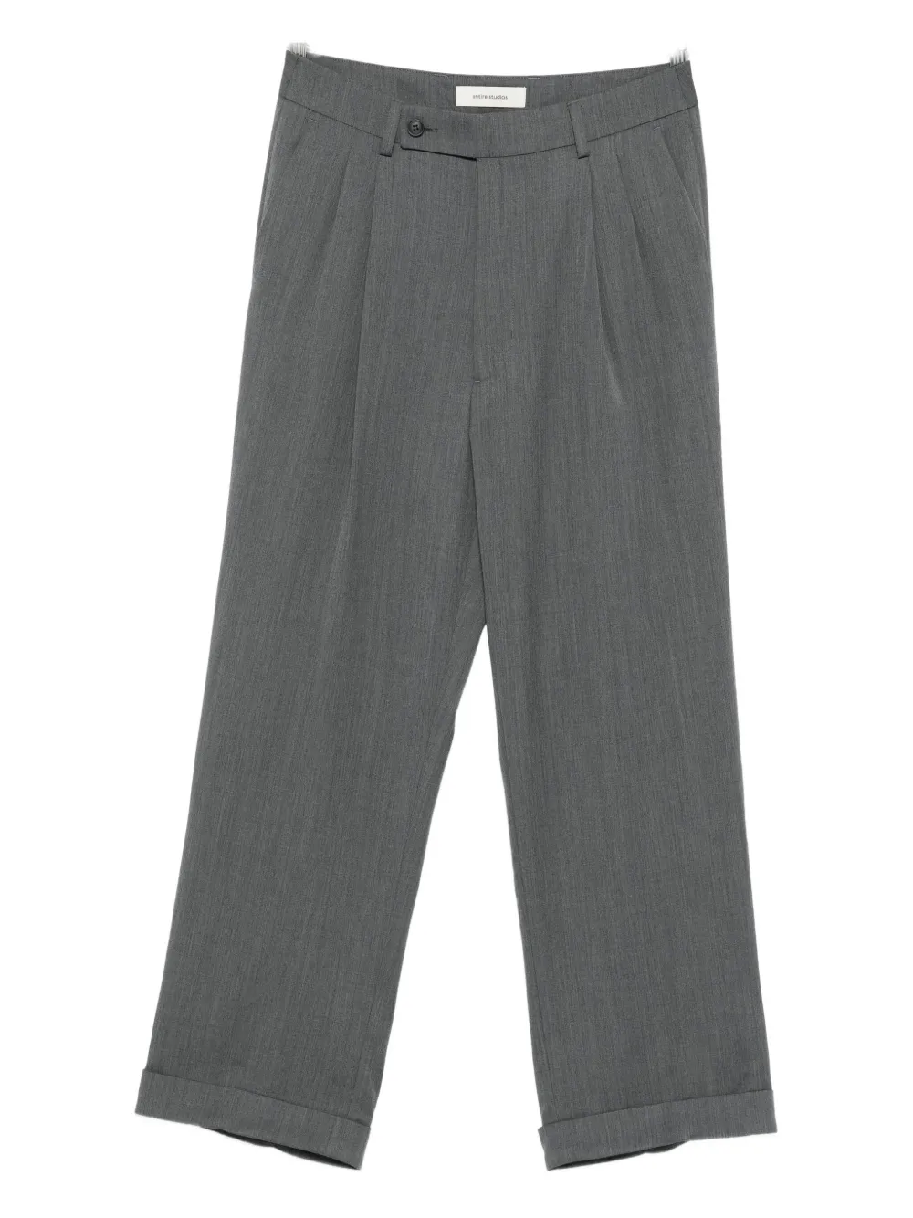 

Шерстяные брюки Entire Studios, серый