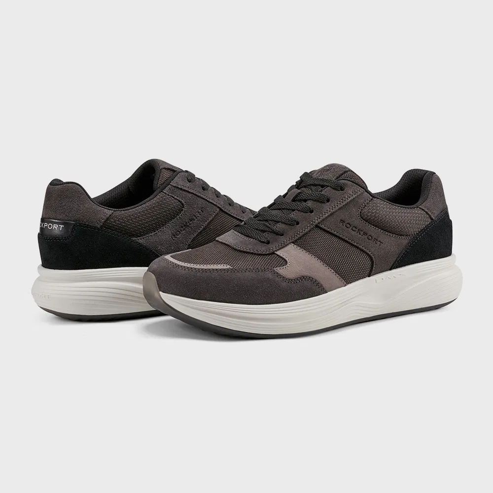 Мужские низкие кроссовки Dmx Corvin тёмно-серые от Rockport