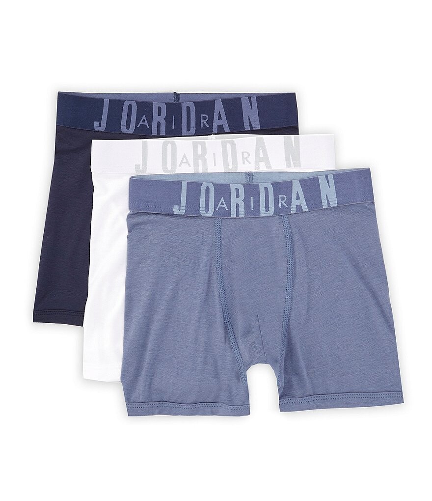 

Набор трусов из модала Jordan Little Boys 6–20 (3 шт.), синий