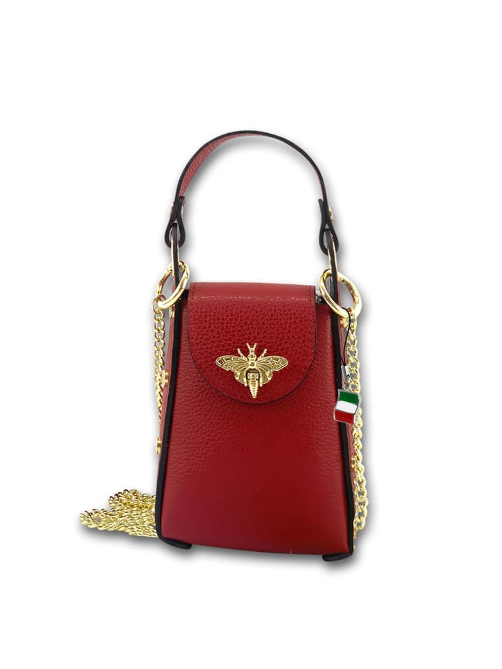 

Кожаная сумка через плечо Florence, красная, примерно 13 см Florence