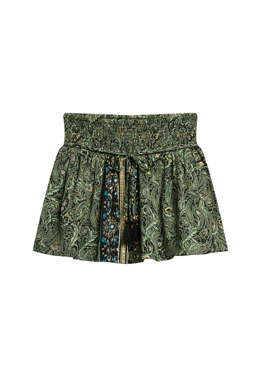 

Юбка Superdry, цвет mottled green