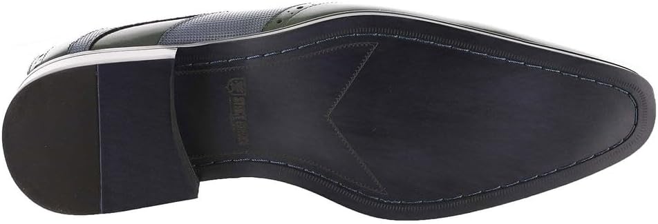 Мужские туфли Stacy Adams Ivingale Wingtip на шнуровке, синий/зеленый/темно-синий — фото 3
