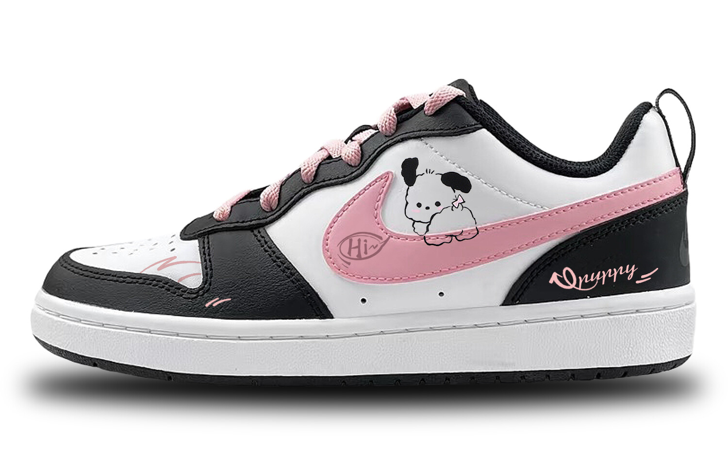

Кроссовки Nike Court Borough Skateboard Shoes Women's Low-Top White, Белый, Кроссовки Nike Court Borough Skateboard Shoes Women's Low-Top White