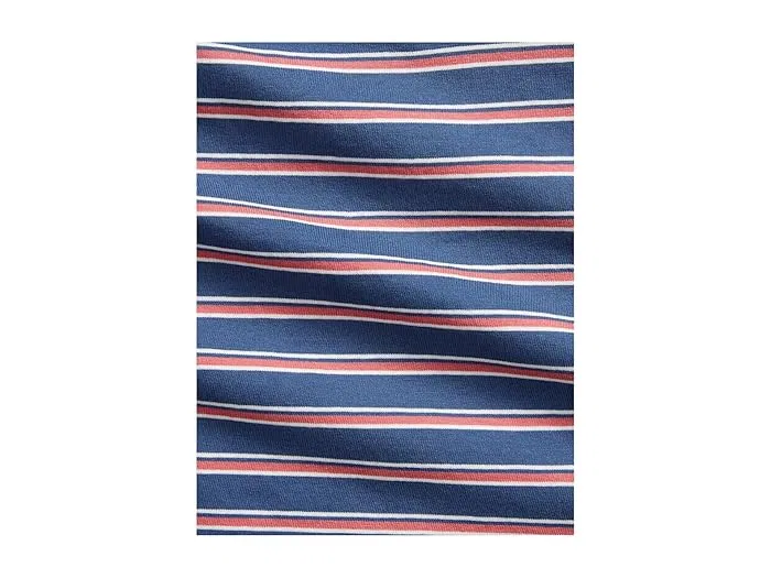 Футболка полосатая Cotton Jersey Polo Ralph Lauren Kids, Adirondack Rose/Cassidy Blue — фото 3