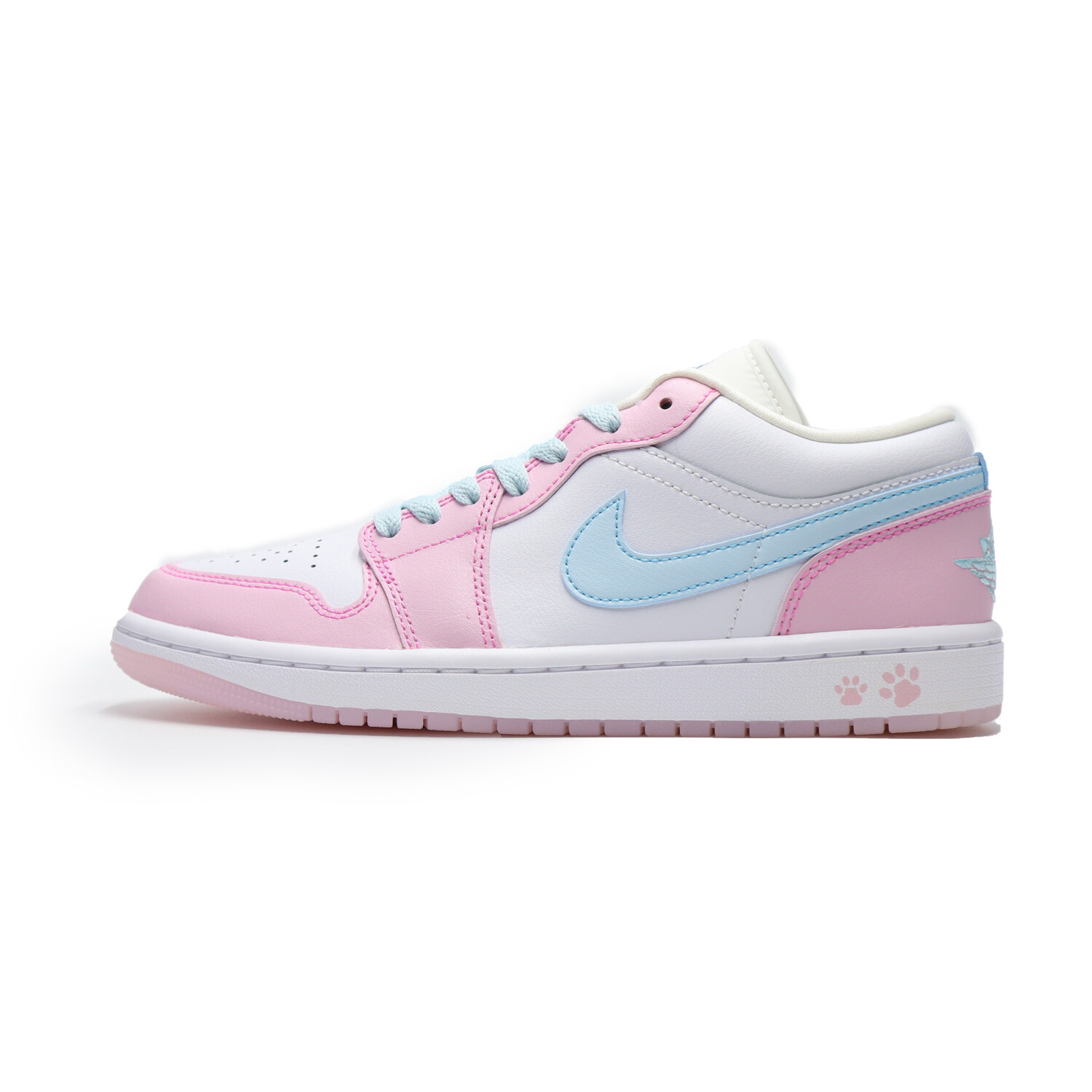 

Баскетбольные кроссовки Air 1 Vintage Unisex Low-Top White/Pink/Blue Jordan