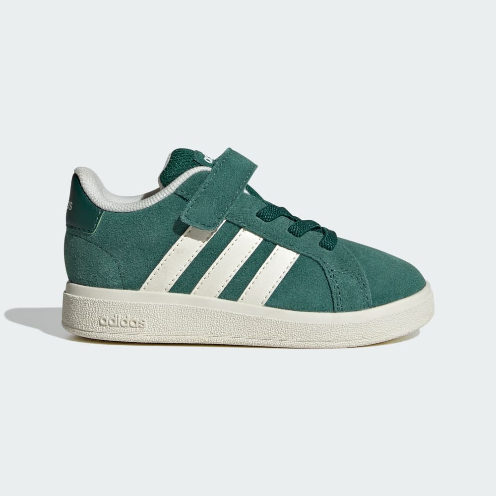 

Кроссовки Adidas Grand Court 2.0 Shoes Kids, цвет Collegiate Green/Off White/Core Black