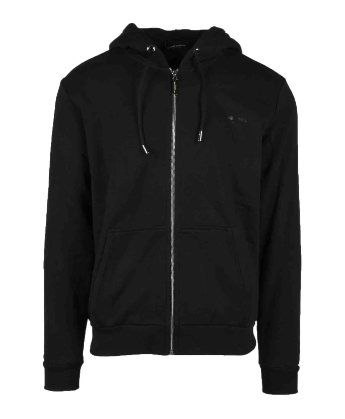 

Хлопковая толстовка с уникальным дизайном Costume National, черный