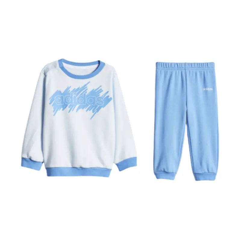 

Adidas Повседневная спортивная одежда небесно-голубого/счастливого синего цвета для младенцев и малышей