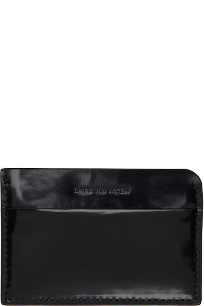 

Черный кожаный держатель для карт Dries Van Noten