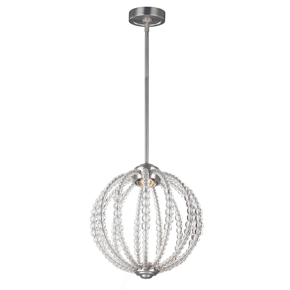 

Подвесной светильник Elstead Lighting, 35,2x50,8 см, никельной