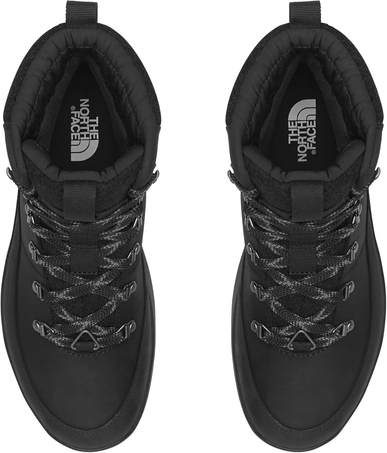 Мужские треккинговые ботинки The North Face, размер M, Bergen Leather WP, черный — фото 2