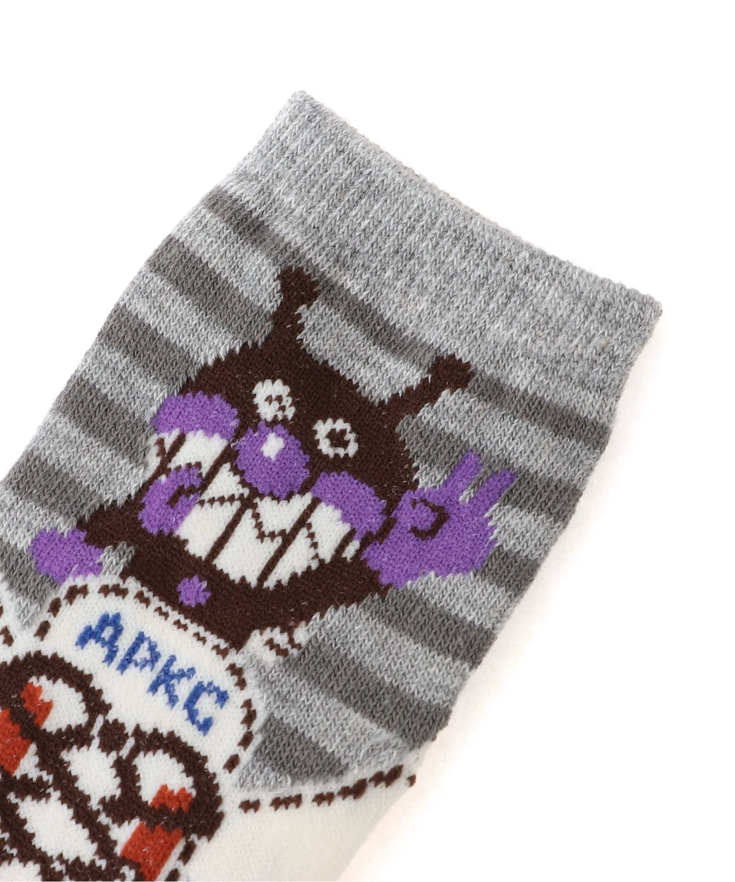 Носки Anpanman Baikinman в стиле кроссовок Anpanman Kids Collection, gray — фото 4