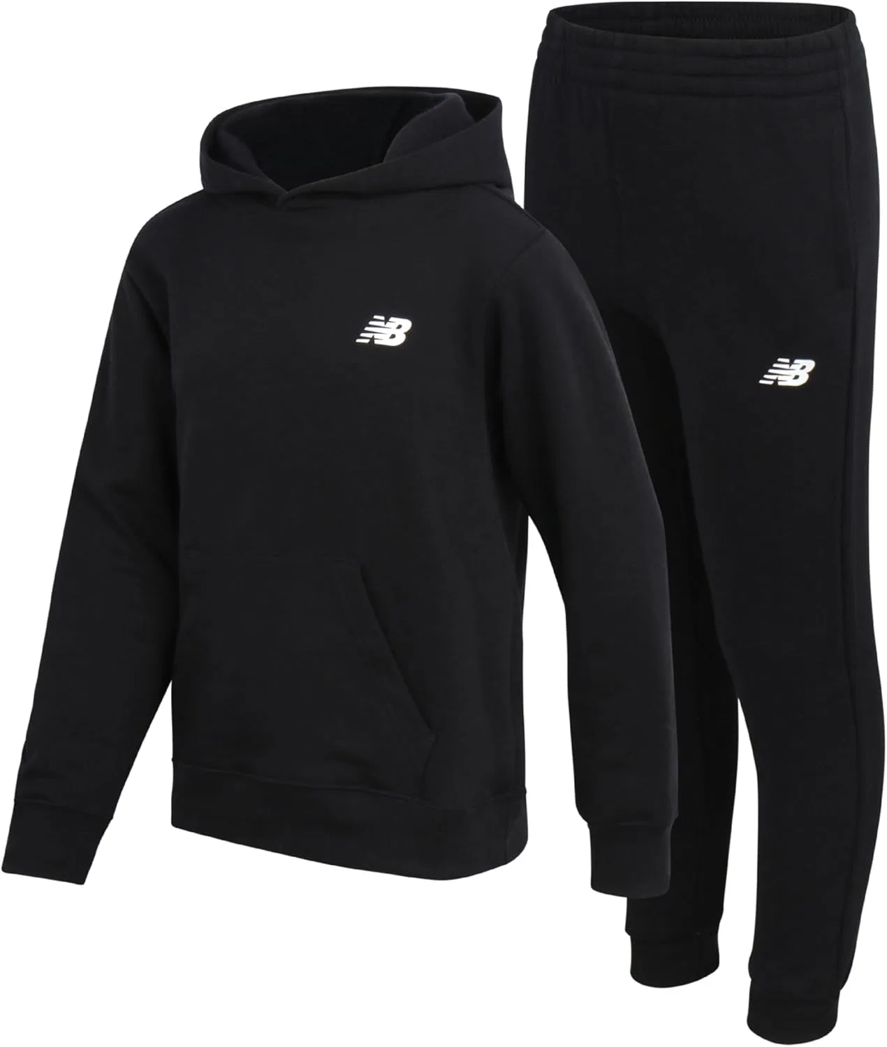 Спортивный костюм New Balance, 2 предмета, черный