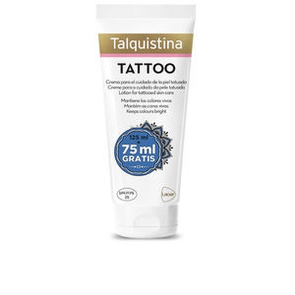 

Tattoo Spf 25+ 125 + 75 Подарок 200 мл - Солнцезащитный крем для защиты татуировок Talquistina