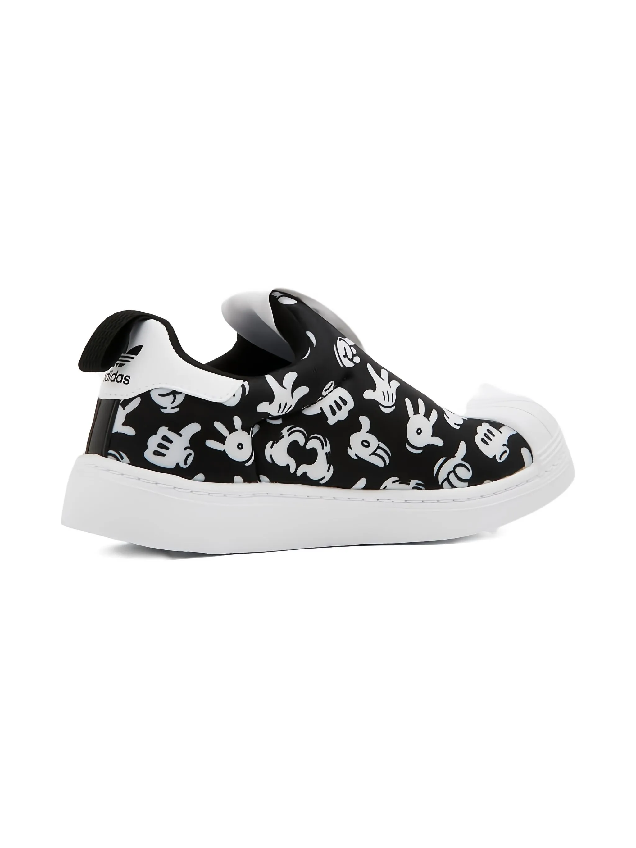 Кроссовки Superstar 360 Mickeys Hands из коллаборации с Disney Adidas Kids, черный — фото 3