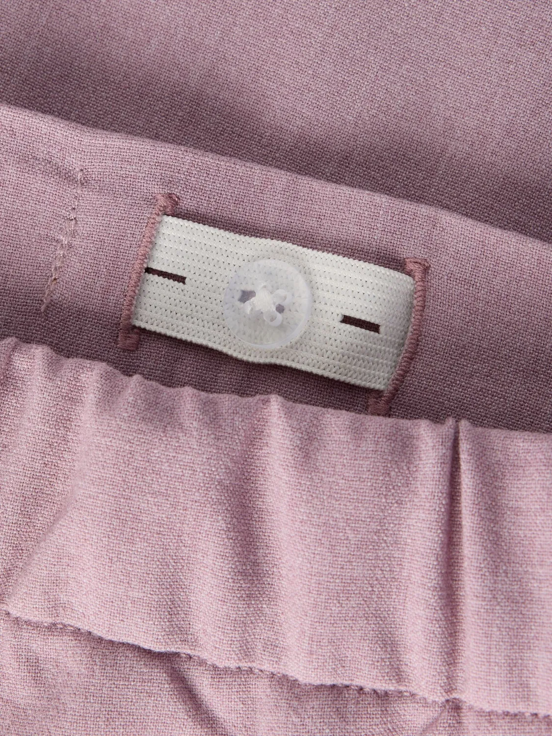 Широкие брюки LMTD сиреневого цвета — фото 4
