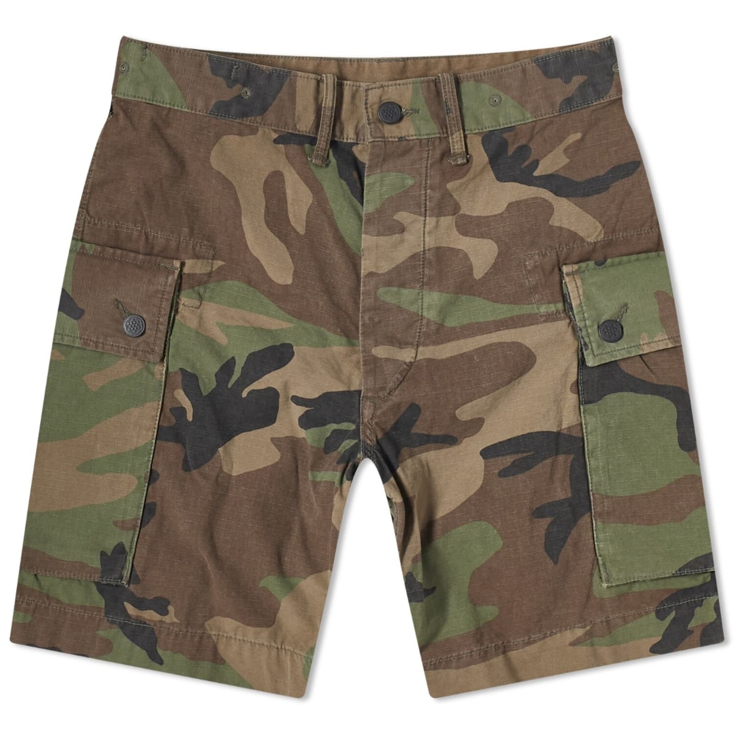 

Шорты Rrl Camo, цвет Woodland Camo