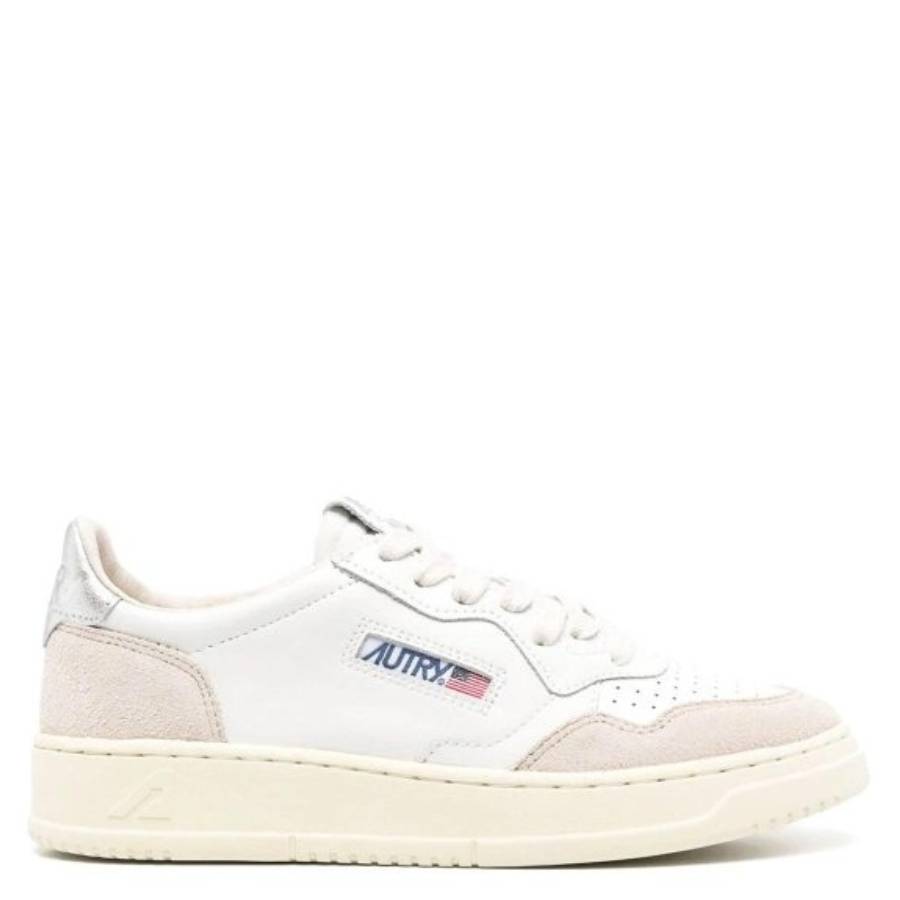 Кроссовки Autry Medalist Low-Top, серебряный
