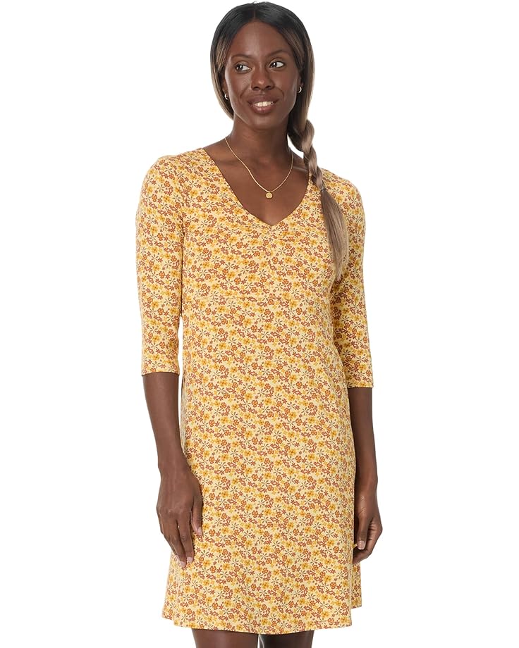 

Платье Toad&Co Rosalinda Dress, цвет Gold Ditsy Print