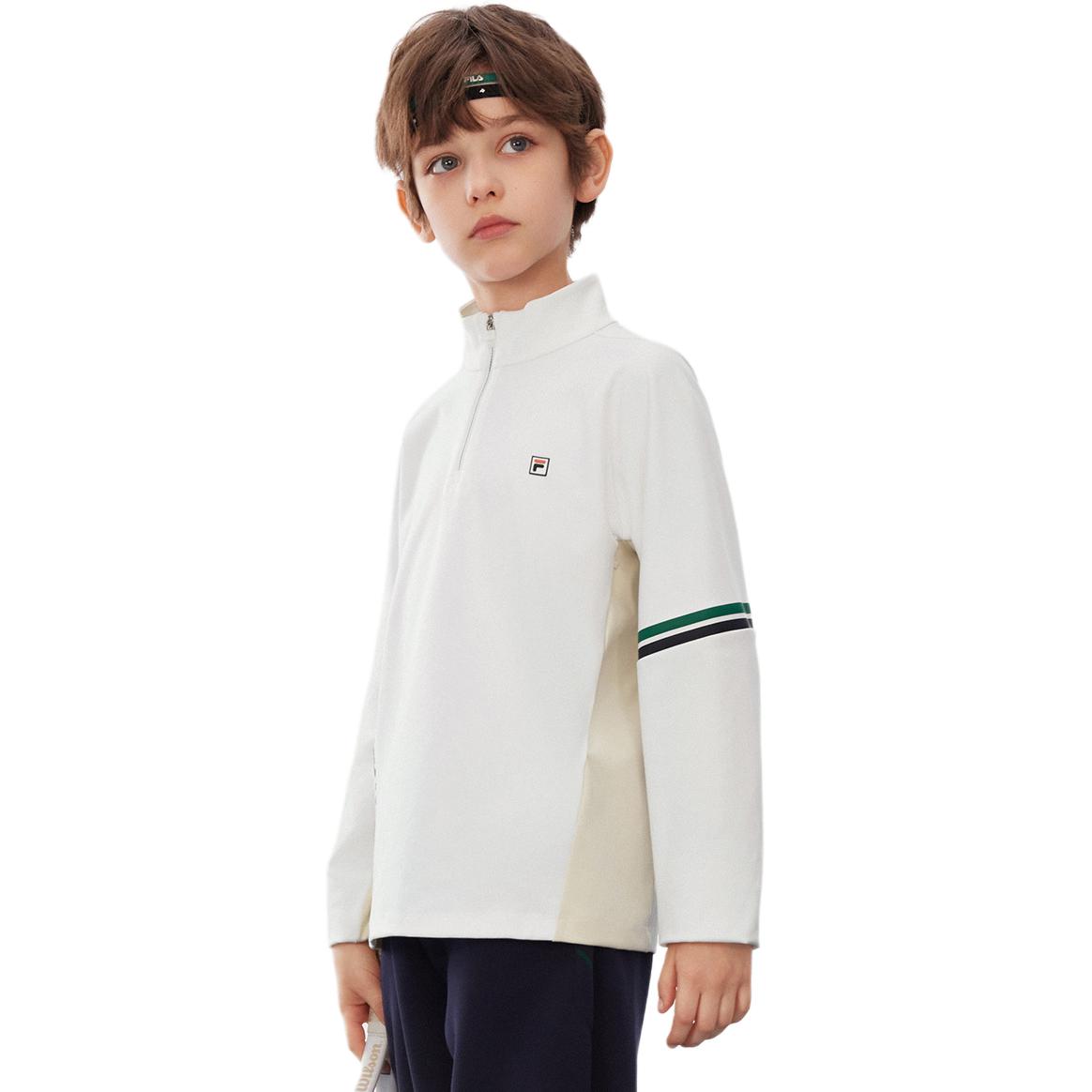 FILA KIDS Футболка с длинным рукавом jade white детская — фото 4