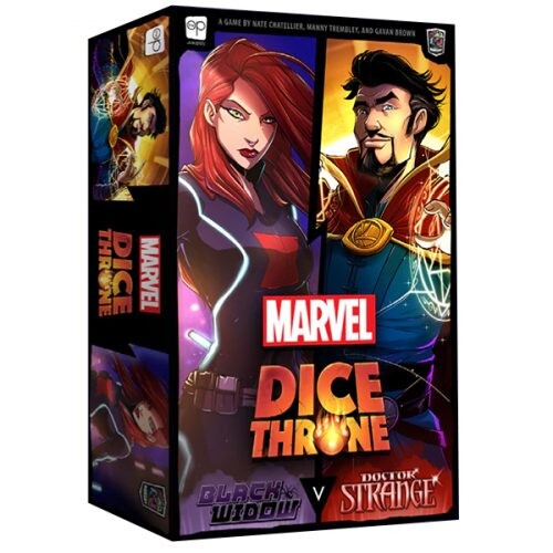 

Настольная игра Marvel Dice Throne: Black Widow Vs Doctor Strange