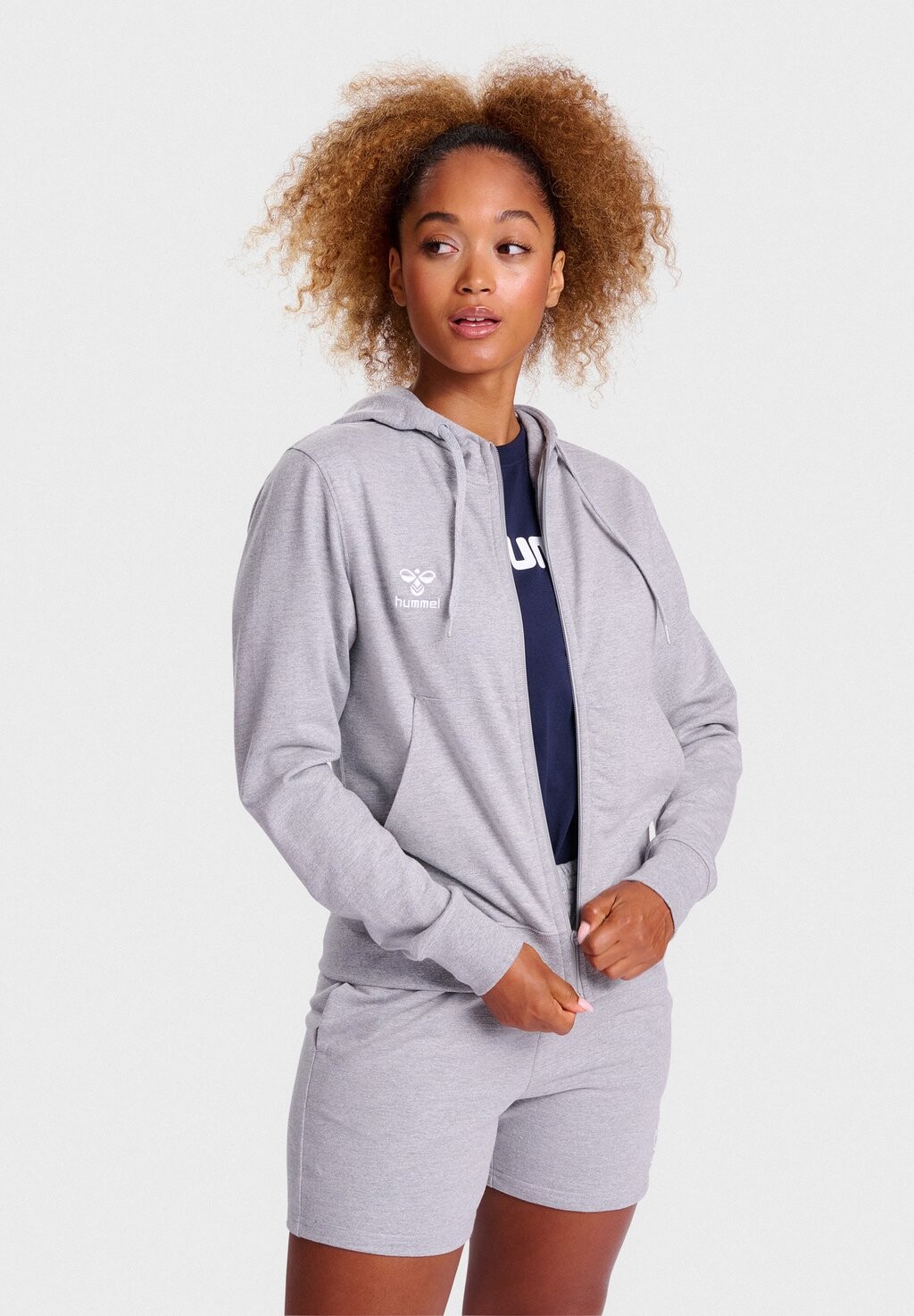 

Толстовка GO Hummel, цвет grey melange