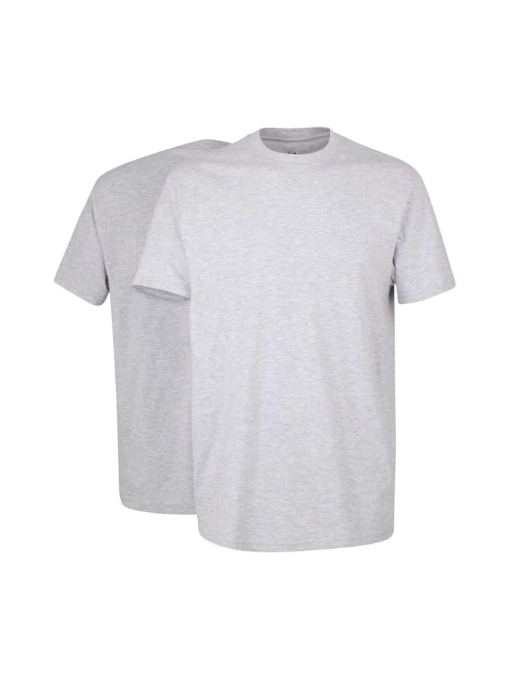 

Футболка California, комплект из 2 шт., серо-меланжевая Götzburg, Серый, Футболка California, комплект из 2 шт., серо-меланжевая Götzburg