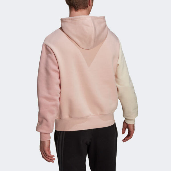 Толстовка adidas Colorblock Splicing Loose Sports Couple Style White Pink, белый — фото 3