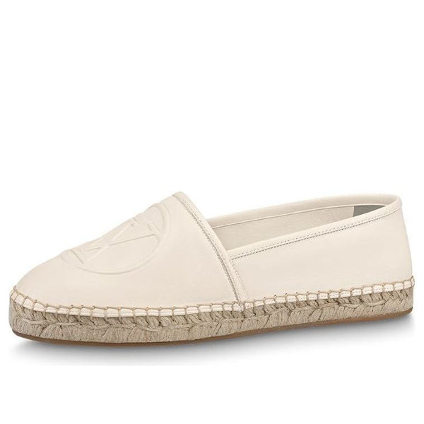 Кроссовки starboard flat espadrille shoes 'beige with logo' Louis Vuitton, бежевый