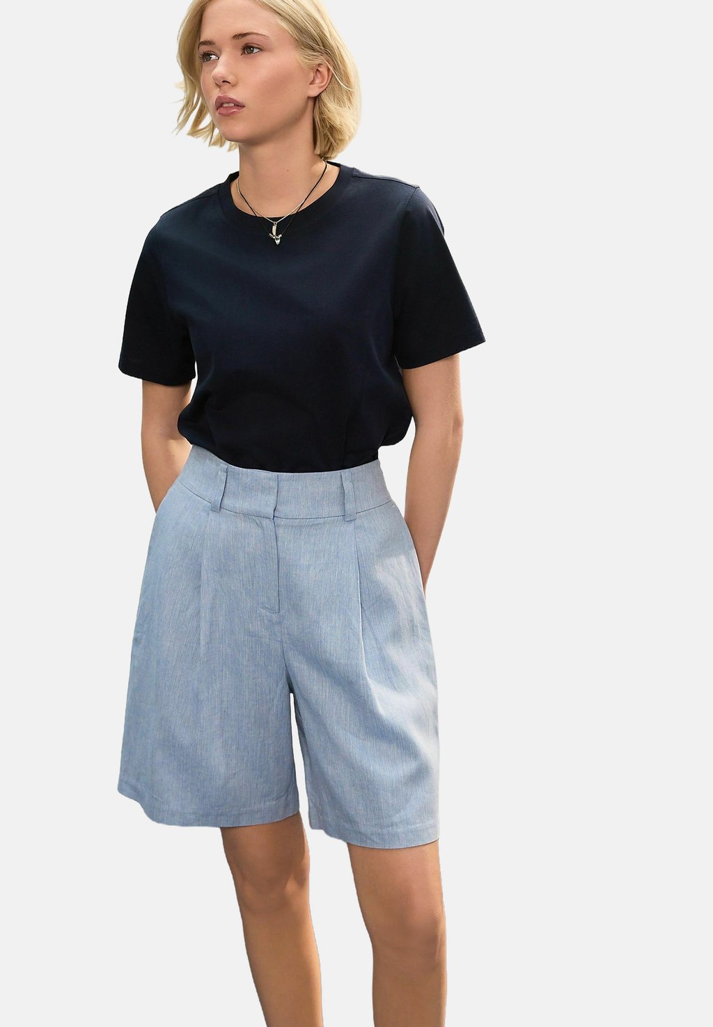 

Шорты REGULAR FIT - RICH TEXTURED CHAMBRAY Next, синий