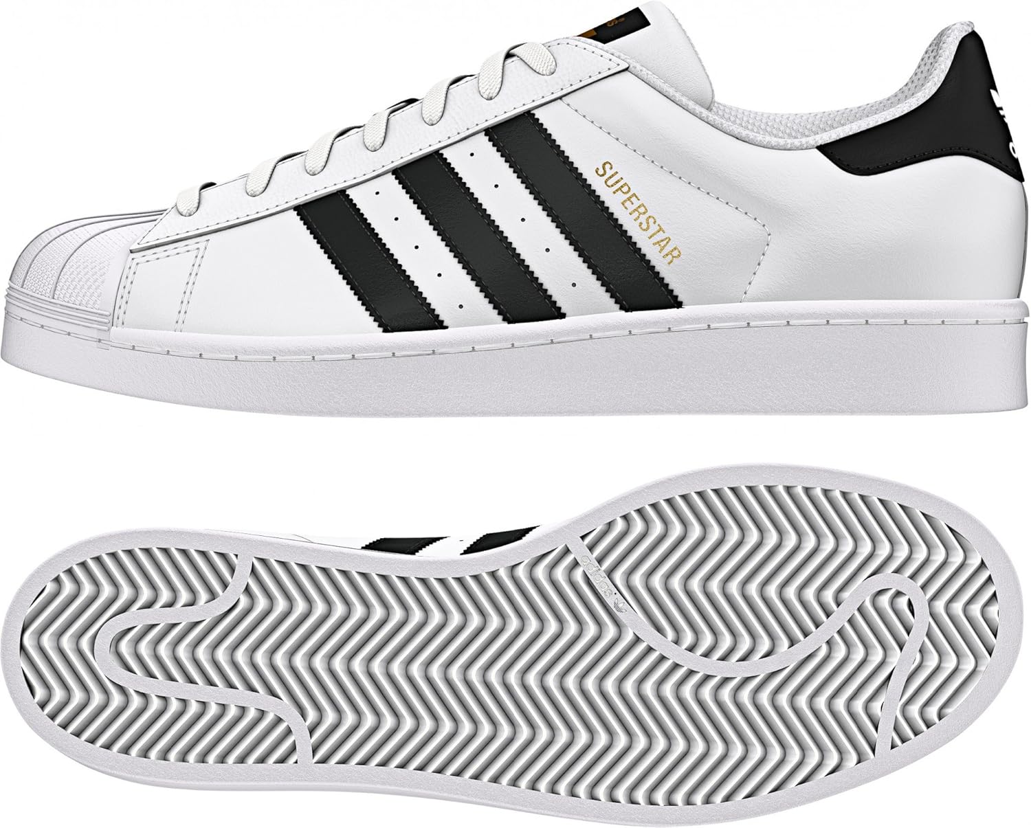 

Мужские кроссовки Adidas Originals Superstar, белый/черный