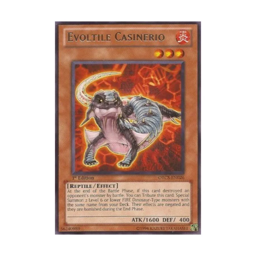 

CCG Эволтиль Казинерио (Редкий), Yu-Gi-Oh - Order of Chaos - Singles