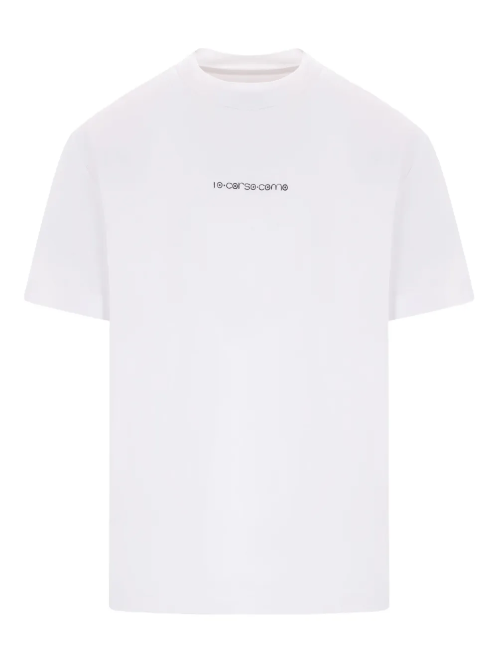 

Футболка с логотипом 10 CORSO COMO, белый