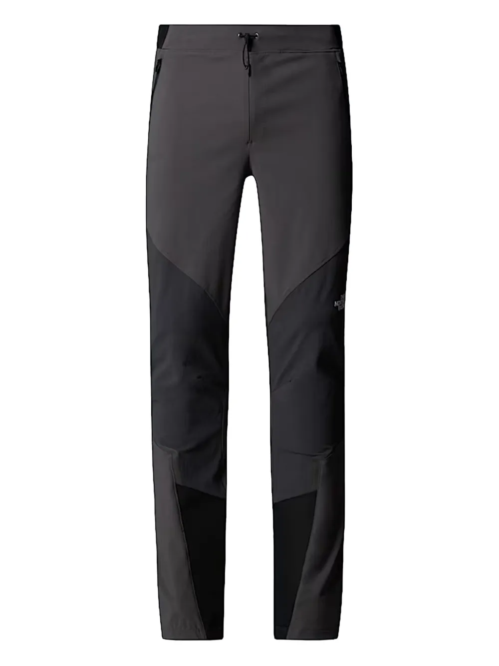 

Брюки с панельным дизайном и застежками-молниями The North Face, серый