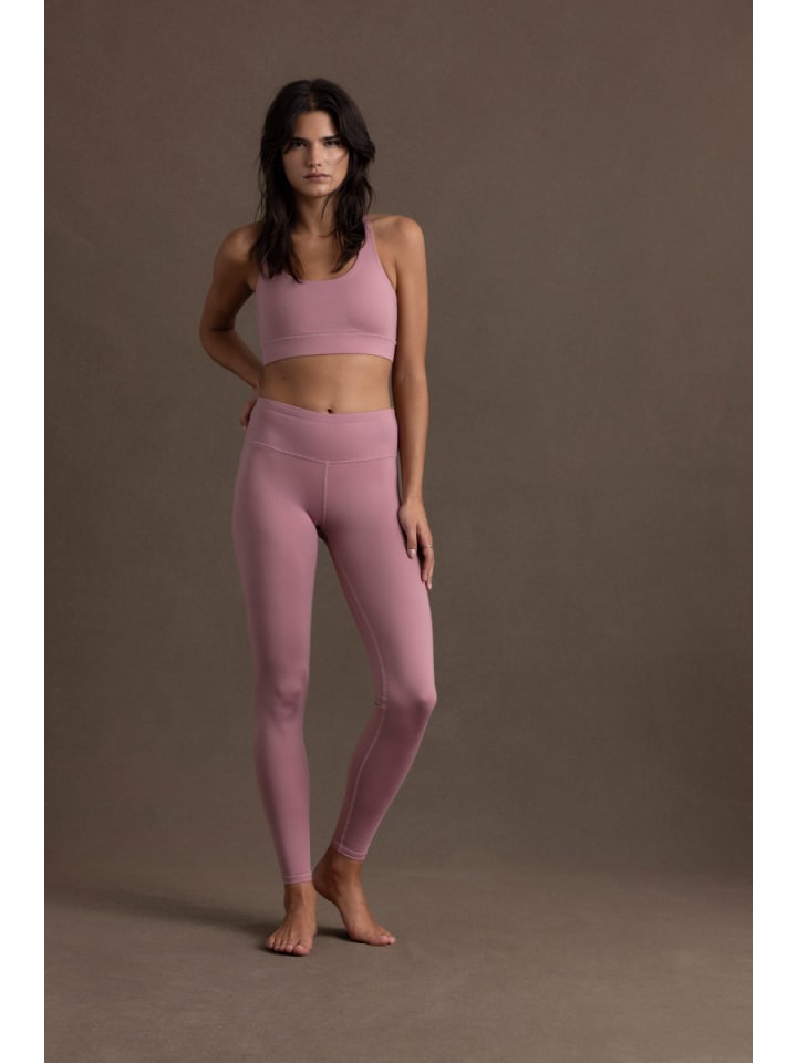 

Hey Honey Розовые леггинсы