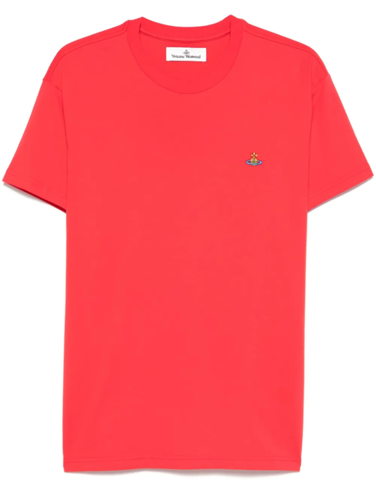 

Футболка с вышивкой Orb Vivienne Westwood, красный