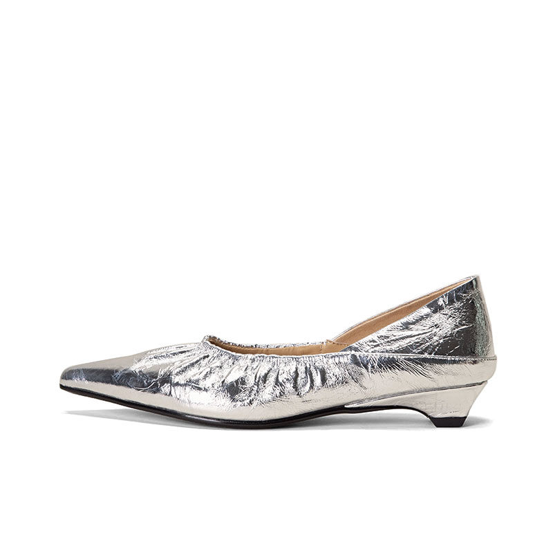 SHOEMAKER QUEEN Женские повседневные туфли-лодочки молочно-белые, цвет Milk White — фото 3