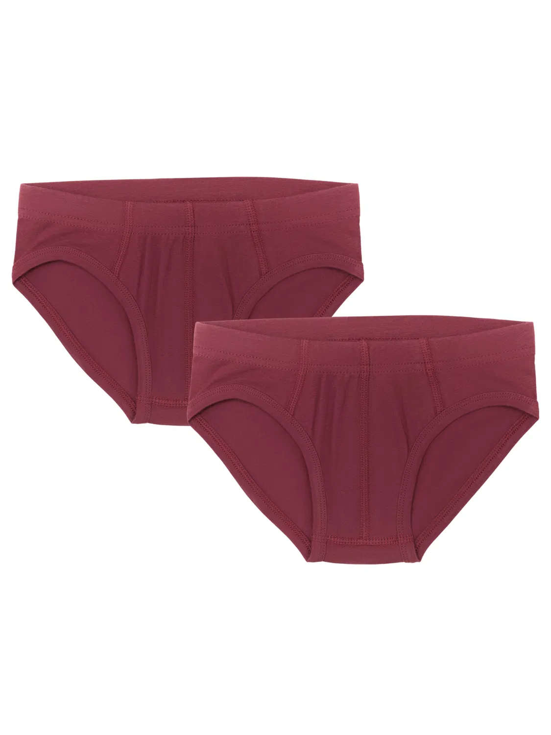 Трусы Albero Natur Bio-Baumwoll-Jungenslip-2er Pack, Бордо
