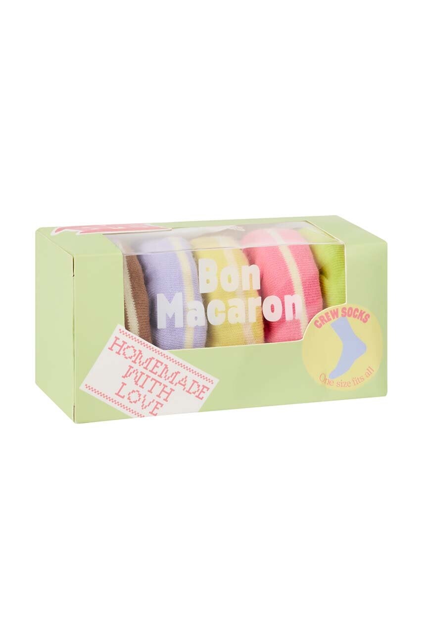 

Носки Bon Macaron Eat My Socks, мультиколор
