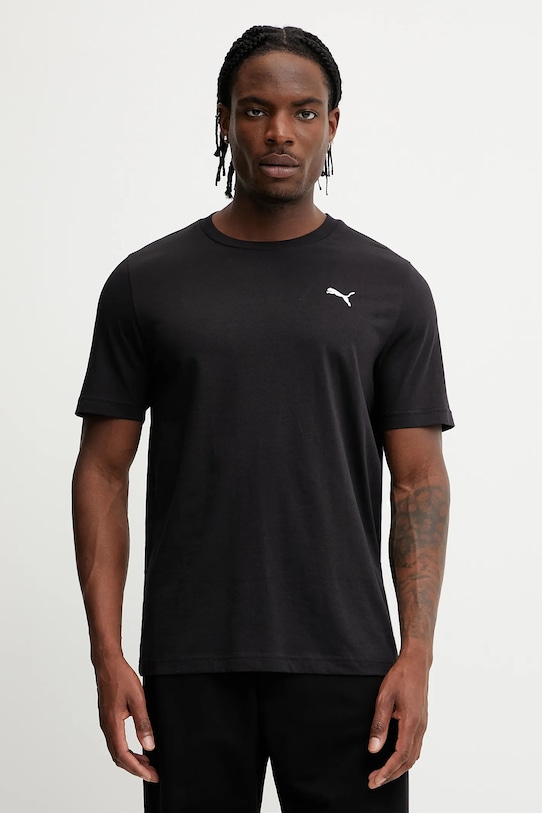 

Хлопковая футболка Puma, черный
