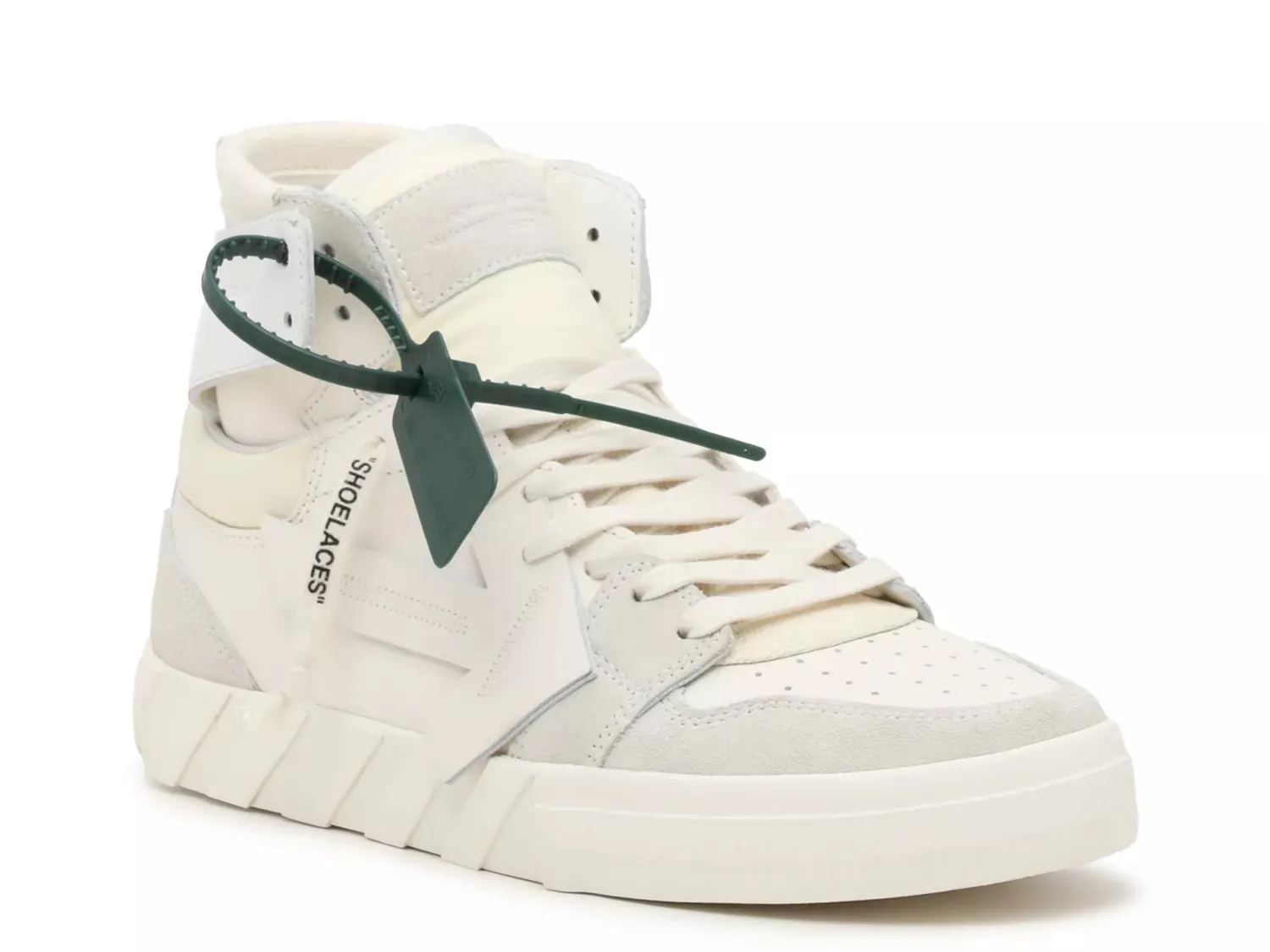 

Off-White High-Top Vulcanized Sneaker - Мужские, Off White/Ivory