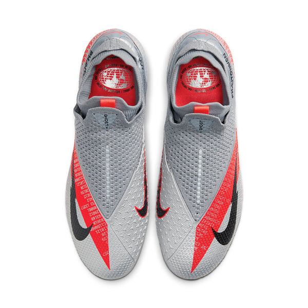 Кроссовки фантом вижн 2 элит df fg Nike, серебряный — фото 2