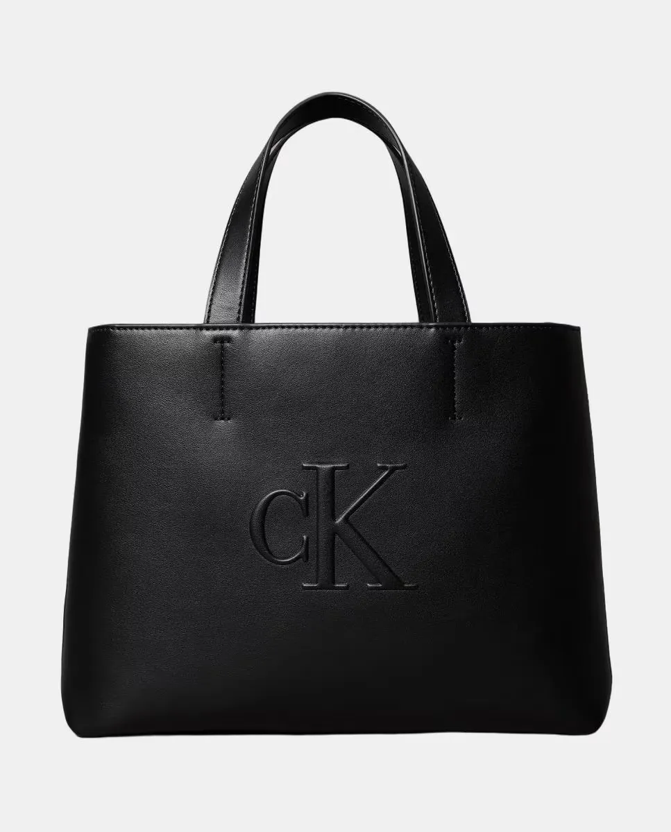

Маленькая сумка-тоут Calvin Klein, черный