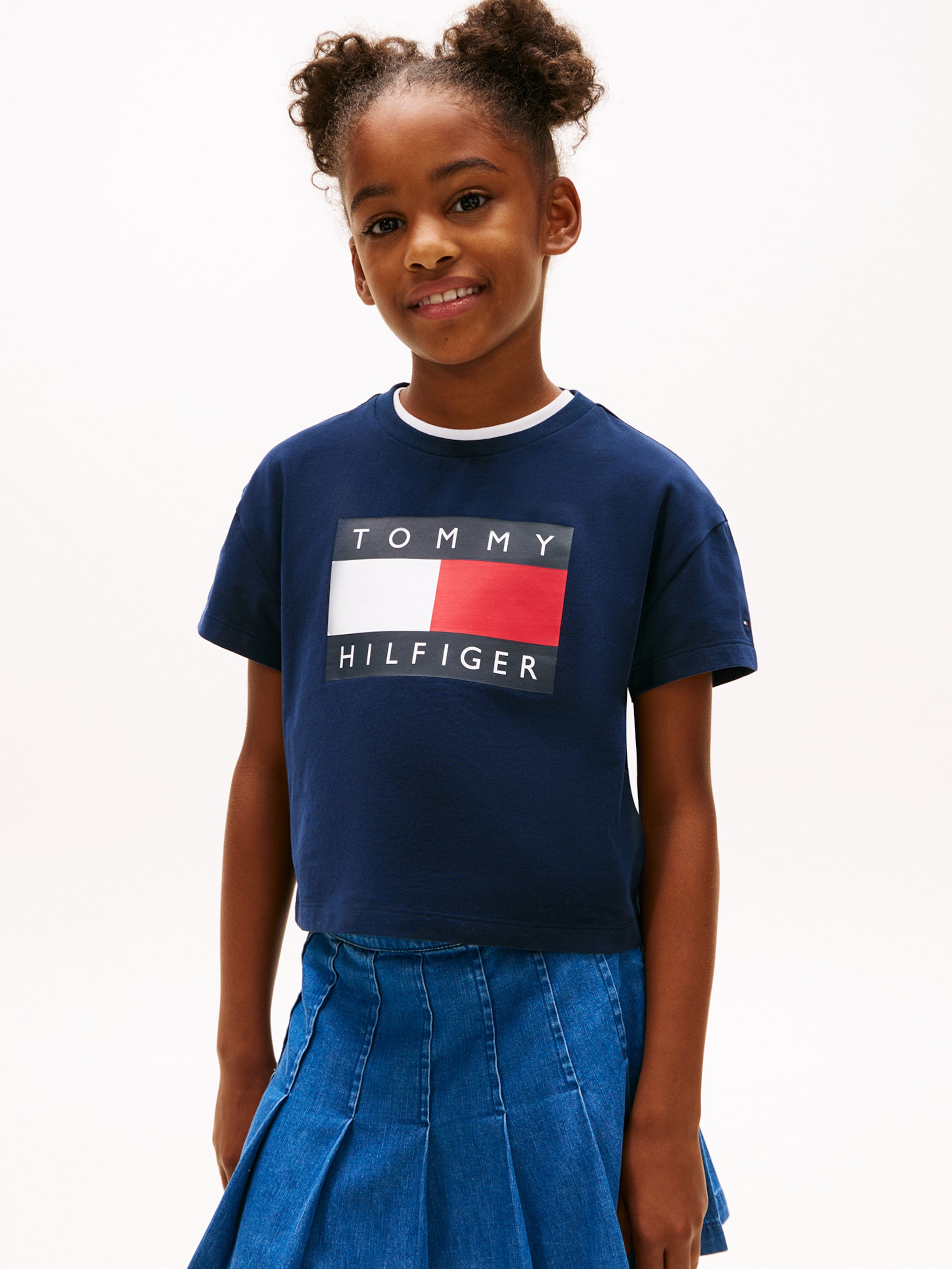 TOMMY HILFIGER Футболка 'HERITAGE' в цвете Navy — фото 2