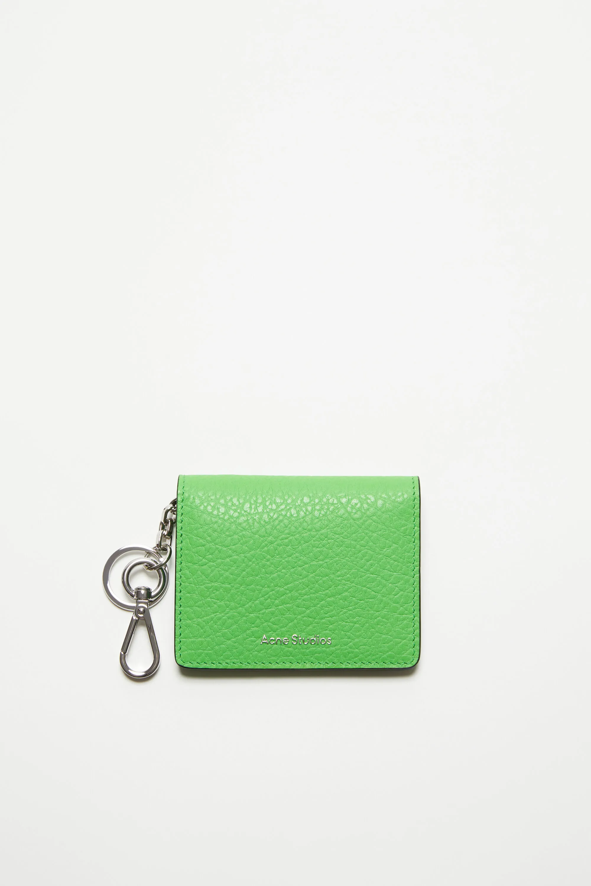 

Сложенный кожаный кошелек Acne Studios, Green