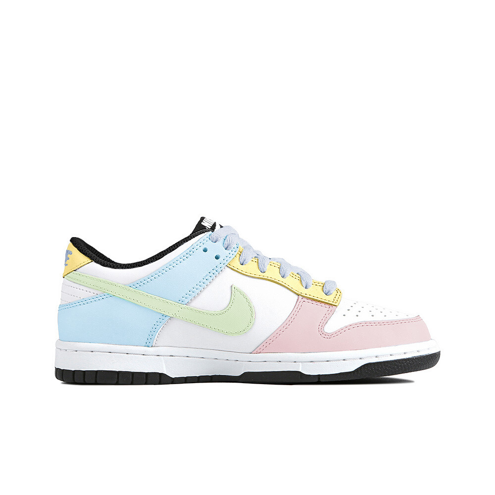 

Кроссовки Nike Dunk Skateboarding Shoes Women's Low-top White/Blue/Pink, белый/синий/розовый