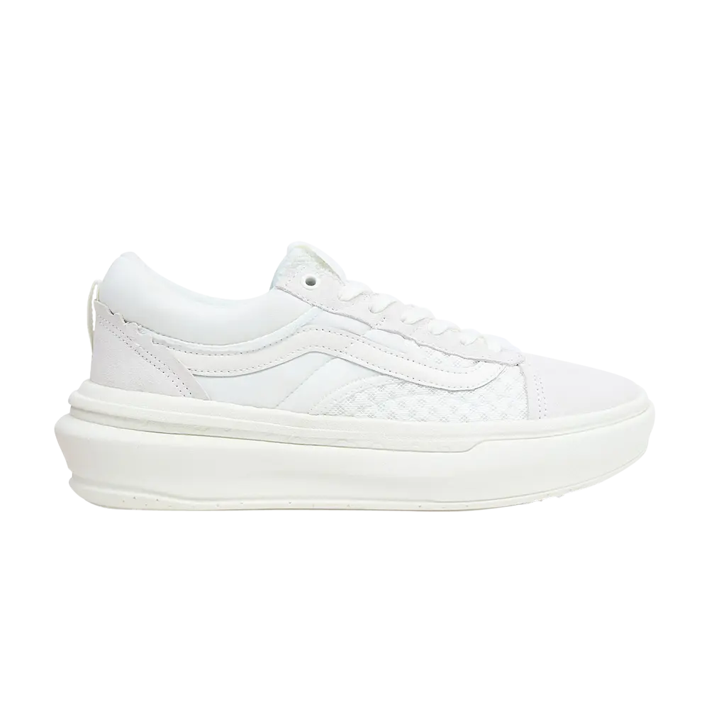 Ботинки Old Skool Overt Plus ComfyCush Vans, белый